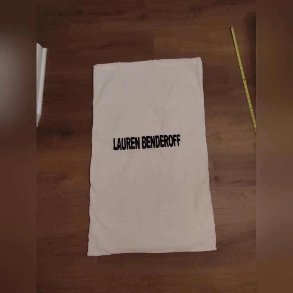 LAUREN BENDEROFF Extra Large Natural Cotton Dust Bag 35