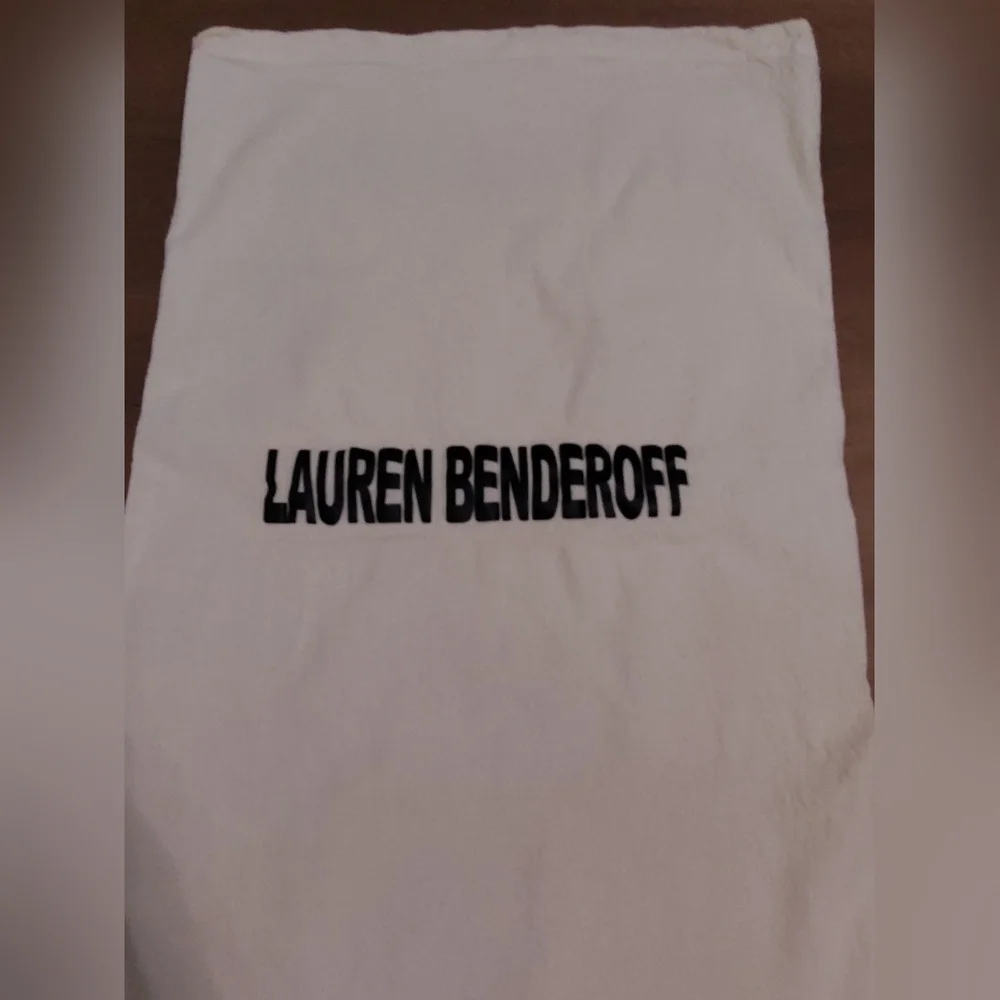 LAUREN BENDEROFF Extra Large Natural Cotton Dust Bag 35