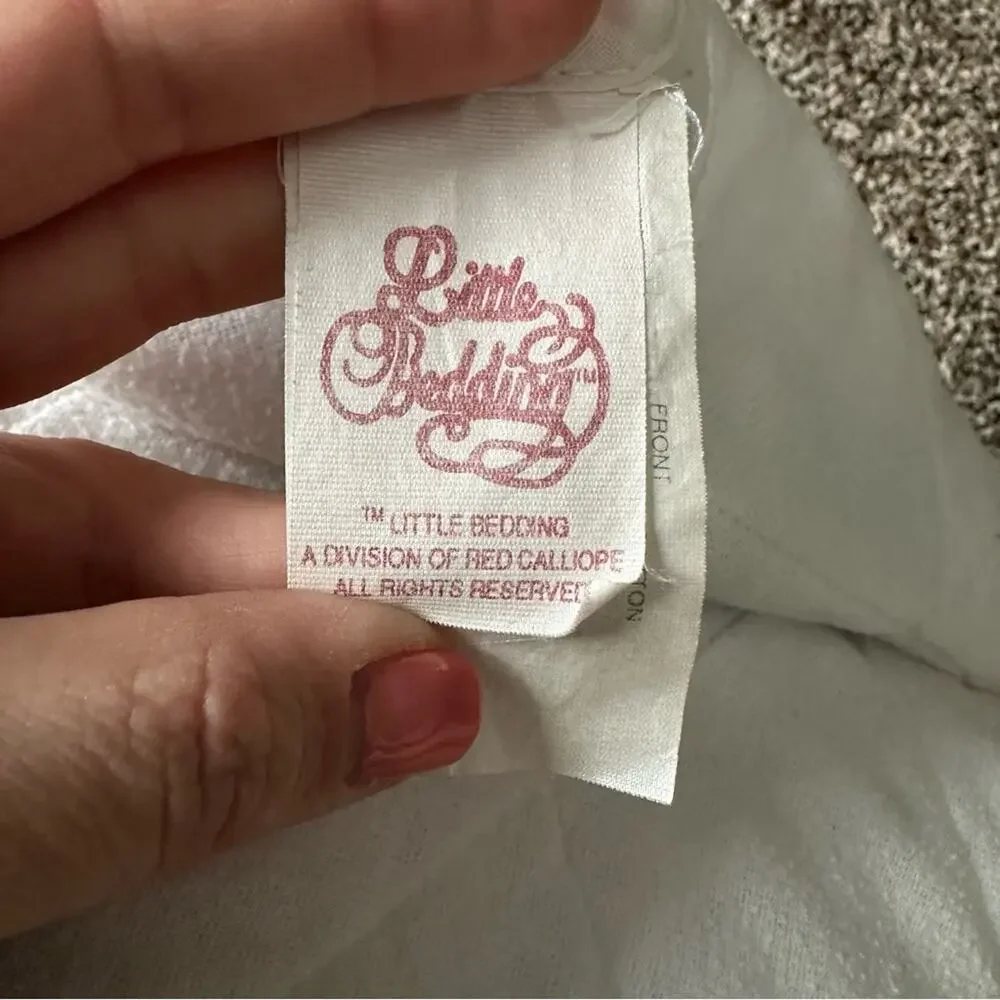 Vintage Little Bedding Red Calliope quilt comforter