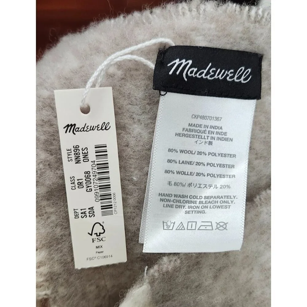 Madewell brushed wool