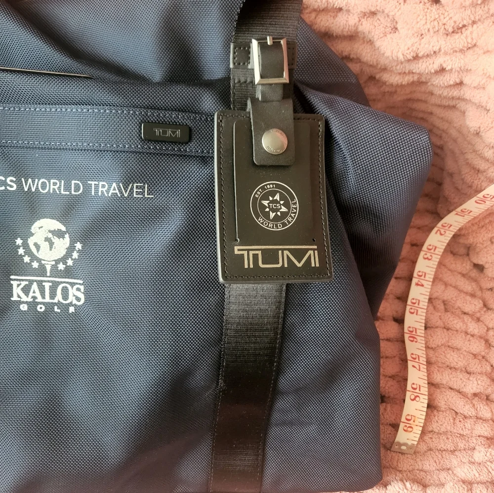 TUMI Navy Blue Travel Bag