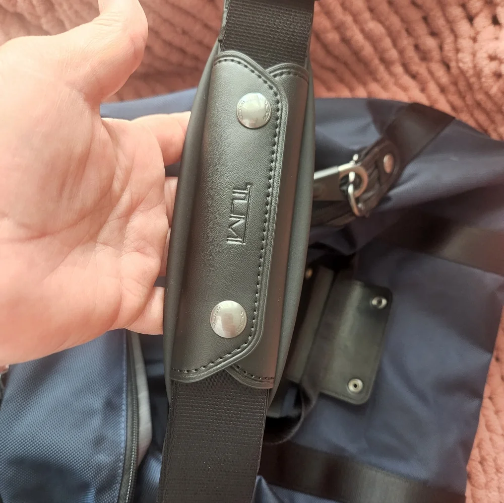 TUMI Navy Blue Travel Bag