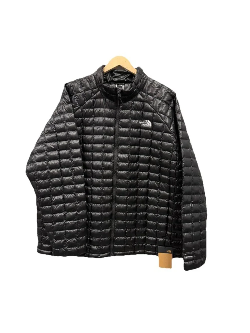 The North Face ThermoBall Jacket Mens 3X Big Tall Summit Black Packable Coat
