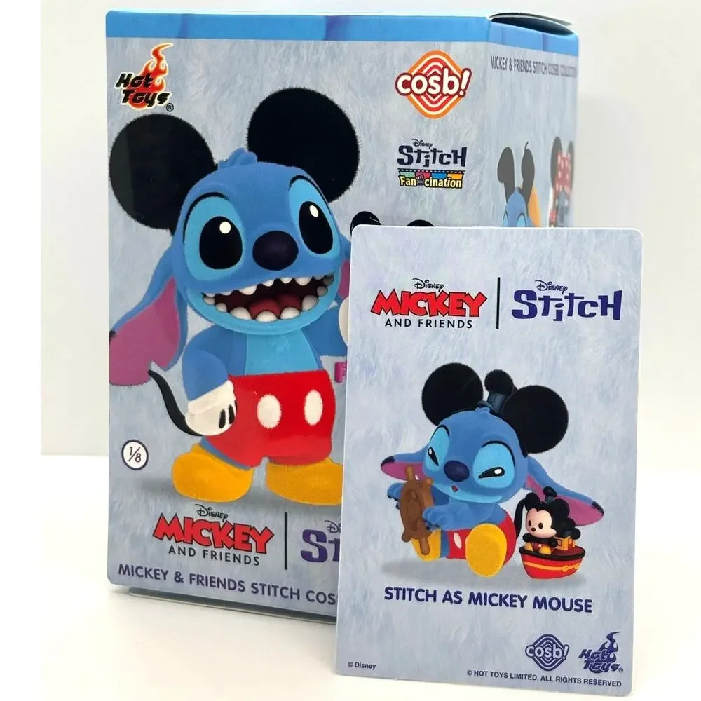 Disney x Cosbi x Mickey & Friends Fancination, Mickey Mouse Stitch Figure - New