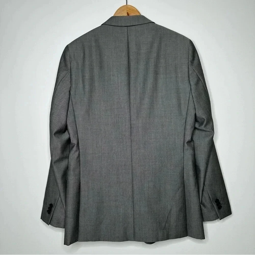 Banana Republic Gray Tailored Fit Wool Blazer Size 40R