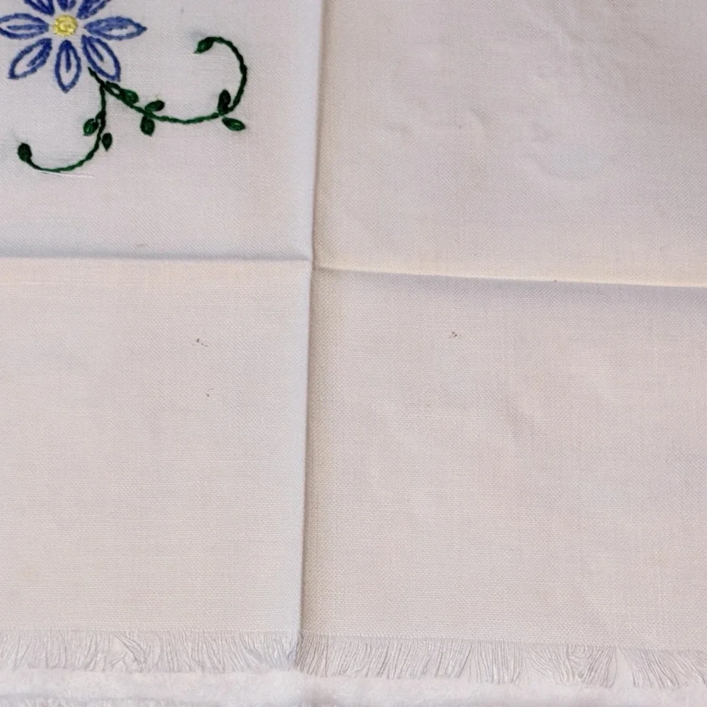 Handmade vintage embroidered