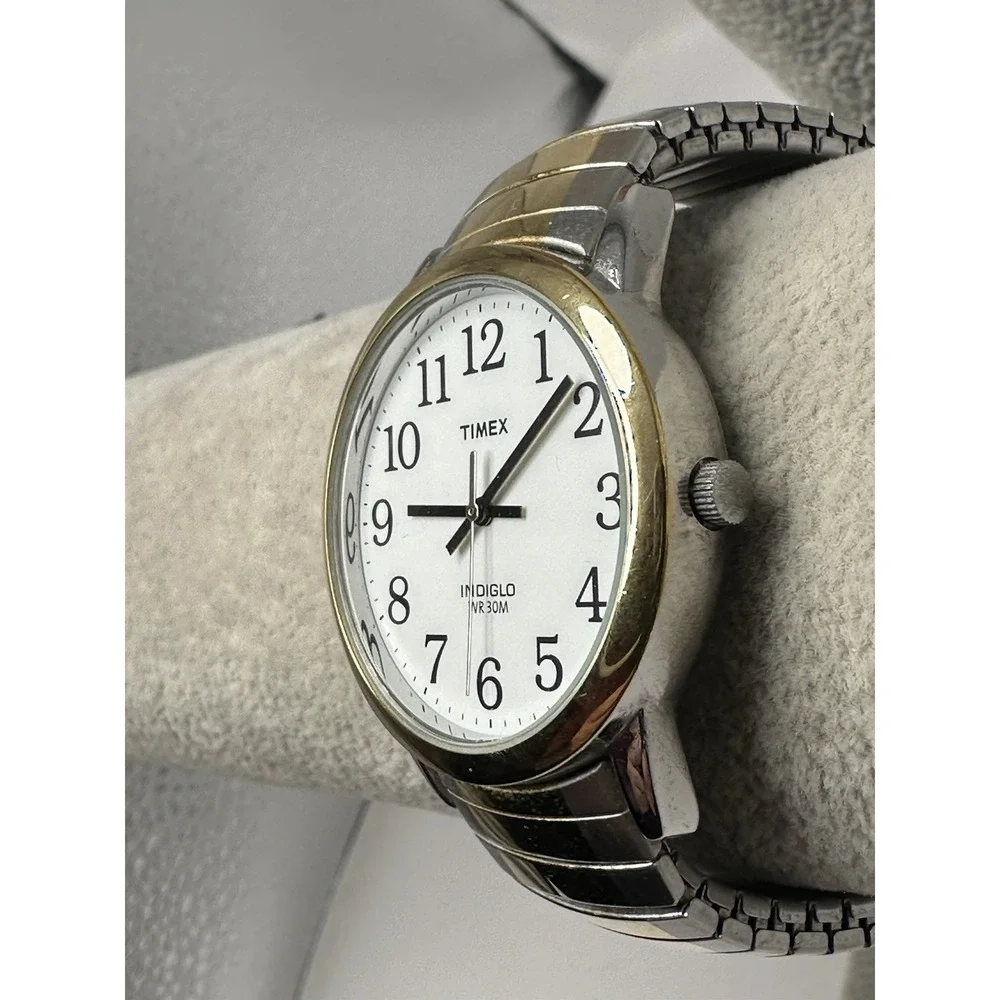 Timex Men Watch New Battery 35MM 6.75