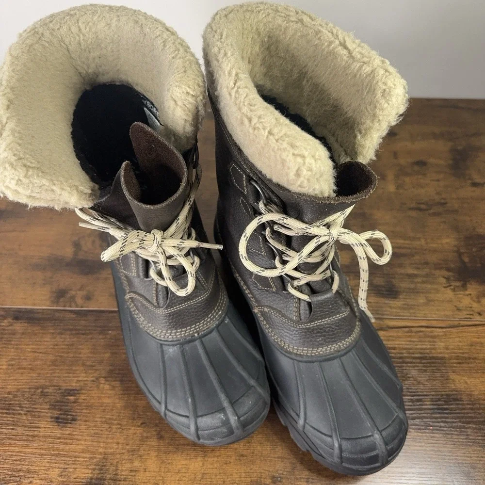 Sorel boots dry