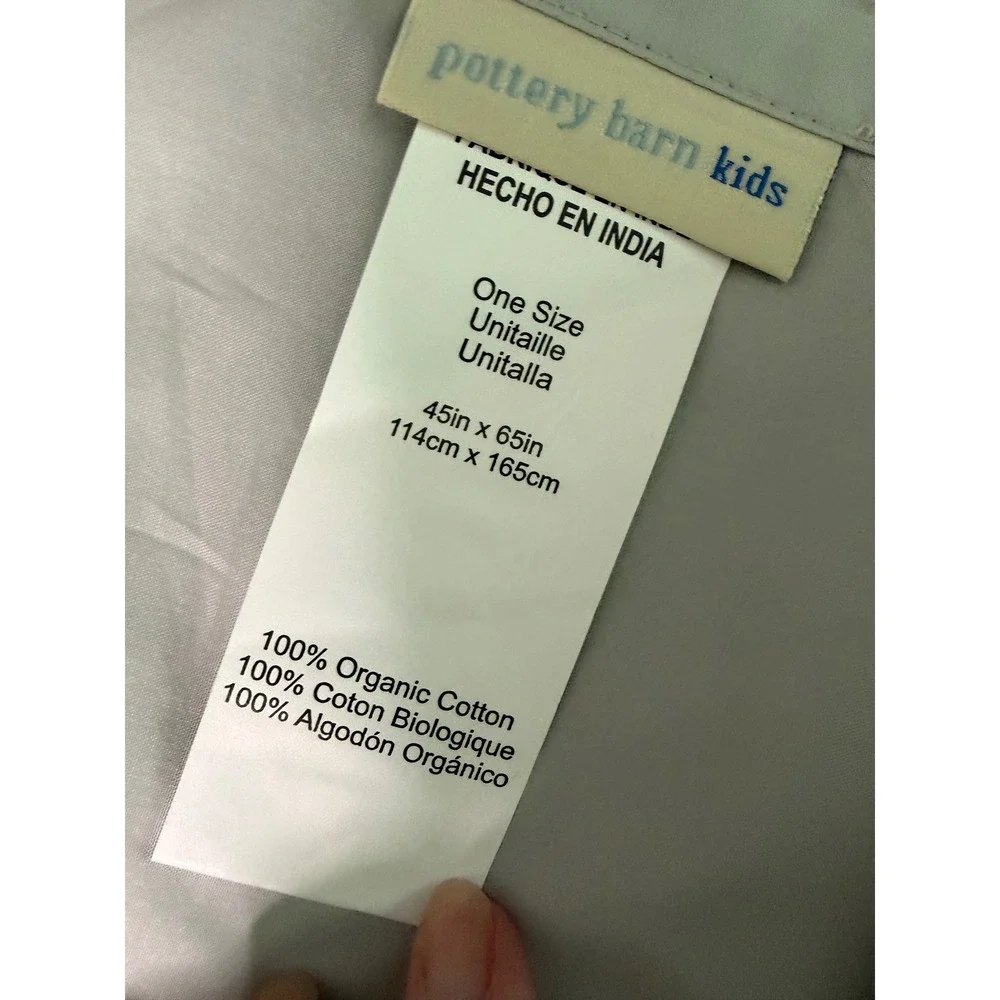 Pottery Barn Kids flat fitted