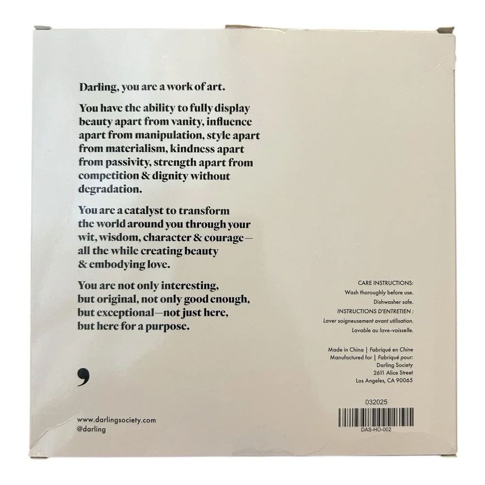 Darling Society buyer pad