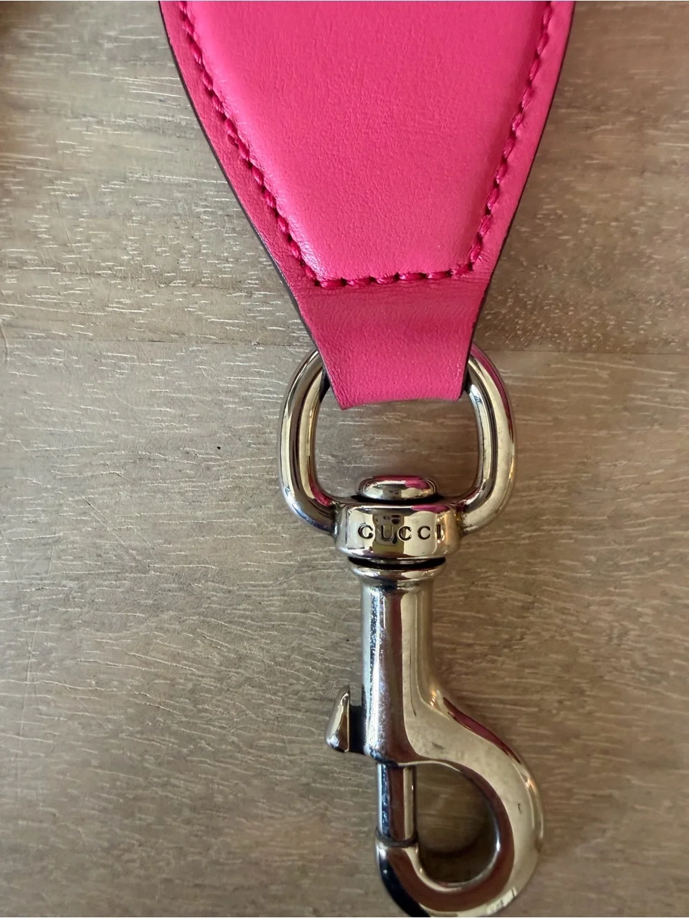 Gucci embossed Pink and Blue GG Supreme Weekender Duffel Bag