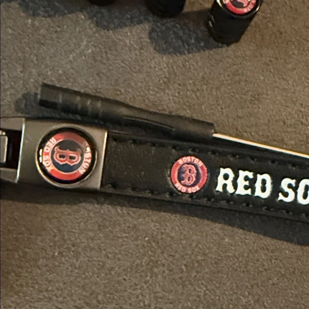 New Red Sox Black Keychain