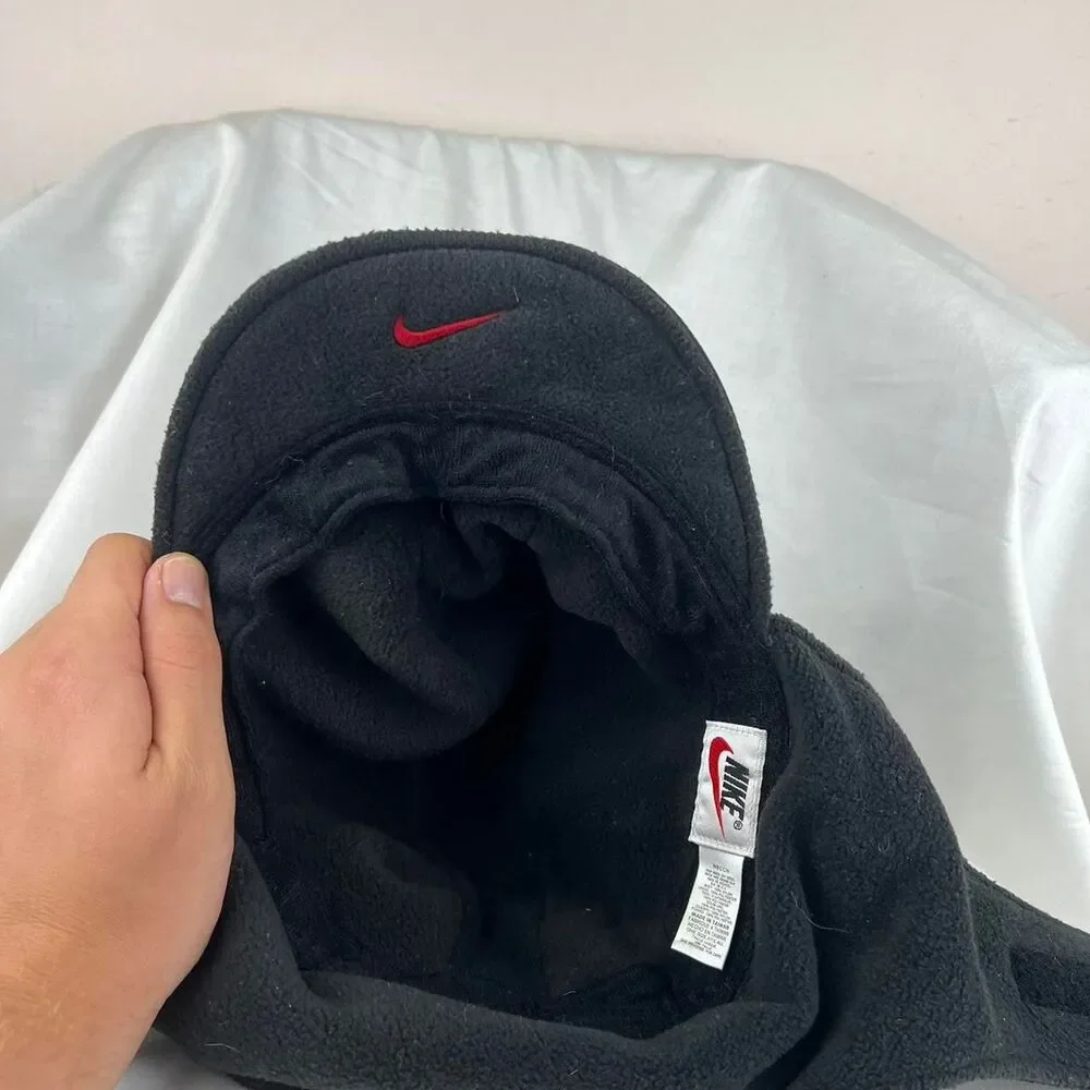 Vintage Nike Nylon/Fleece Dog Ear Hat Cap