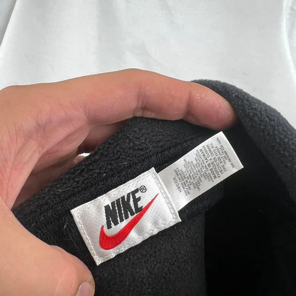 Vintage Nike Nylon/Fleece Dog Ear Hat Cap