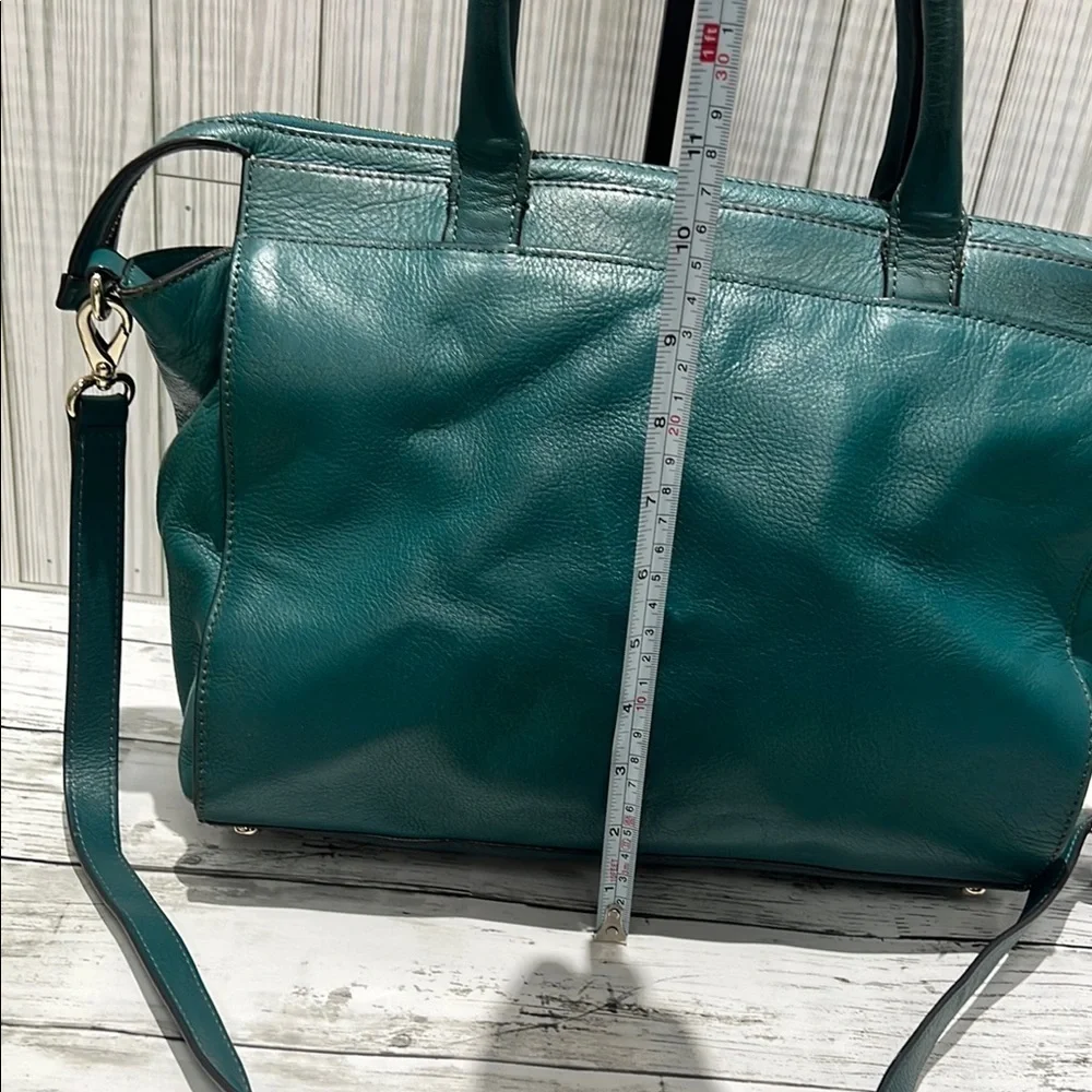 Kate Spade Green Satchel with Bow Detail Crossbody Bag