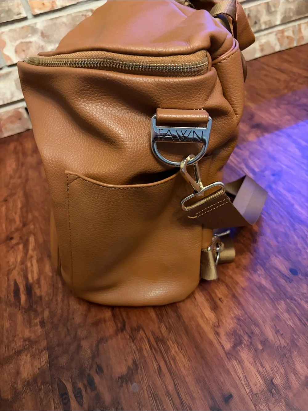 Fawn-The Original Diaper Bag - Brown