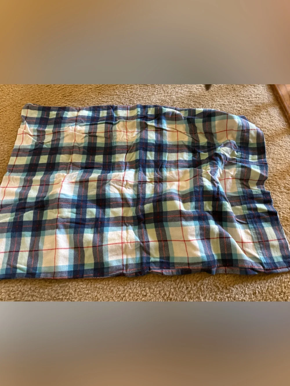 Plaid Full sheet set