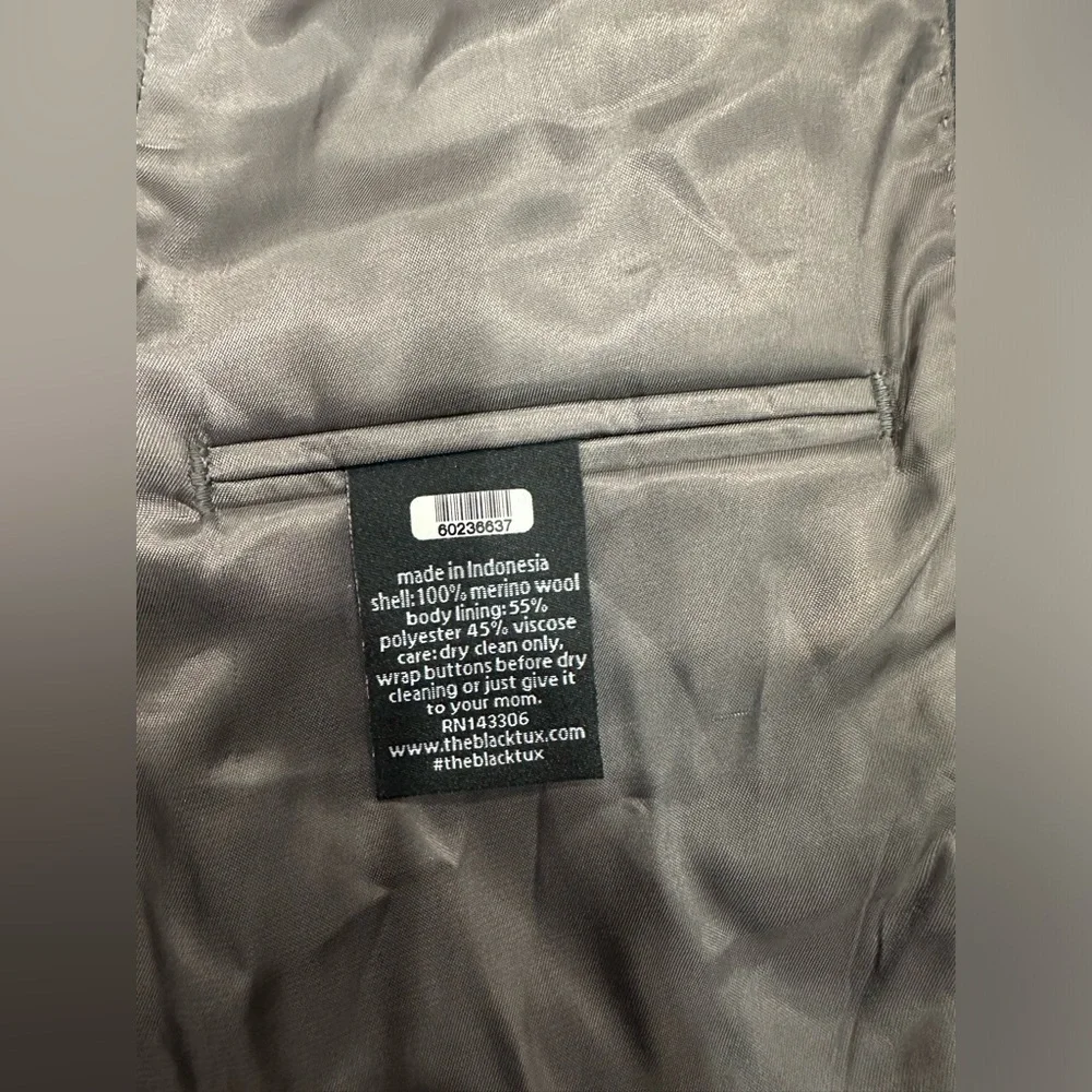 the blk tux front gray