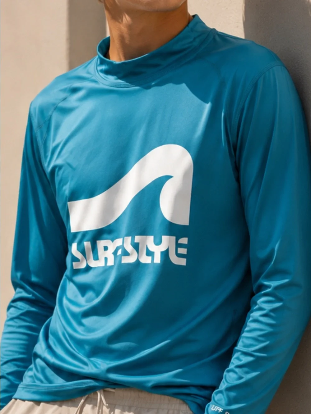 ♠️ Boys UPF 50+ Rash Guard Swim Shirt Surf Style Long Sleeve Beach