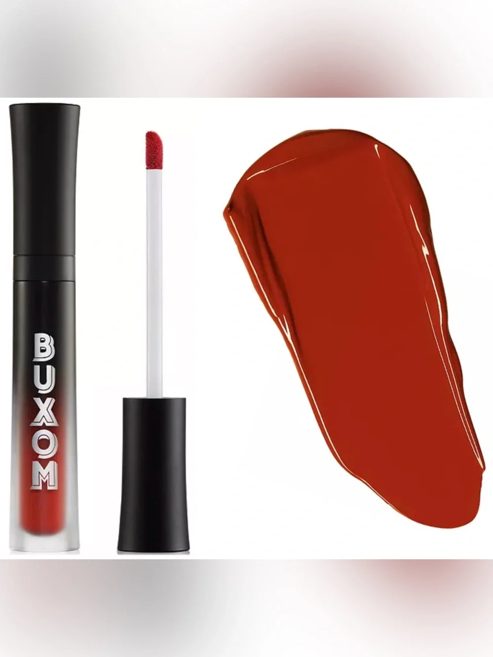 Buxom Cosmetics Full-On Plumping Matte Liquid Lipstick (Red Hot) NIB