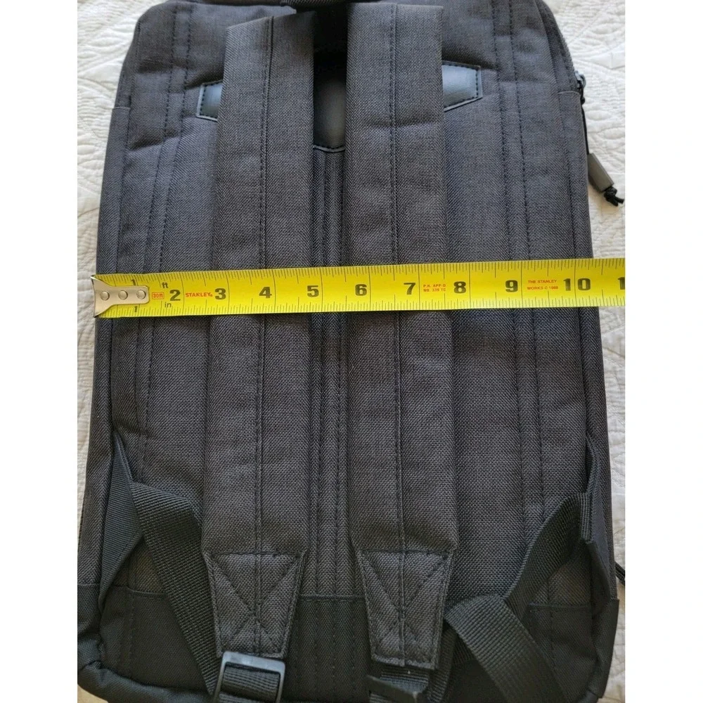 Laptop Backpack Hilton Grand Vacations Lightweight Slim With Metal Zipper Pulls