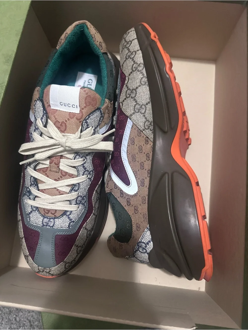 Gucci Black Men’s Sneakers (Box Label)