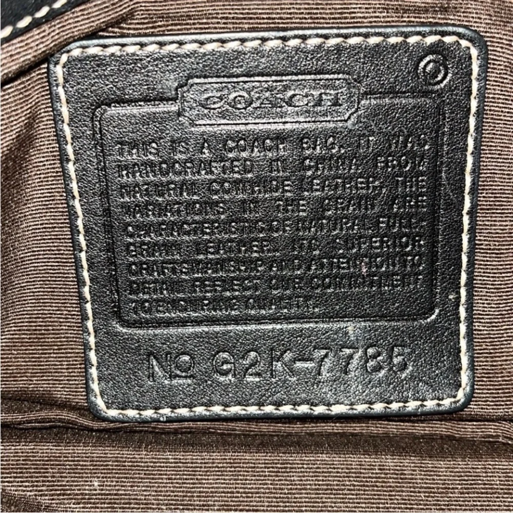 Coach vintage hampton