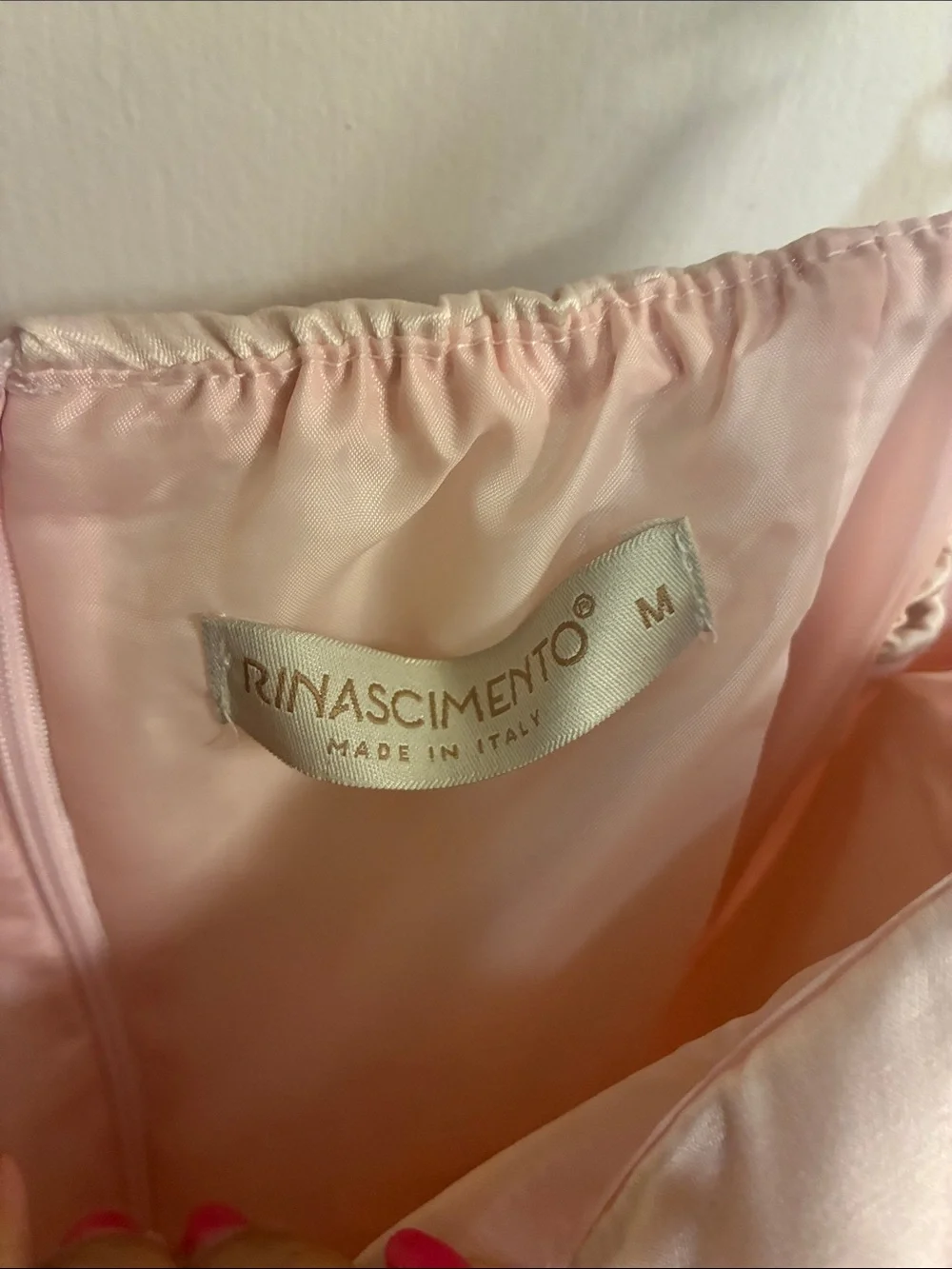 Rinascimento pink satin