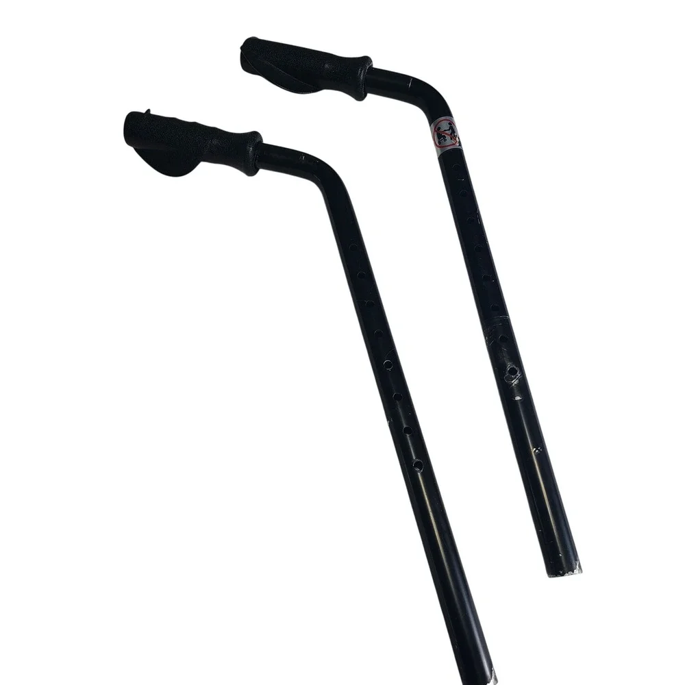 Drive Rollator R728BL Right & Left Handlebars‎ with Hand Grips Used Good