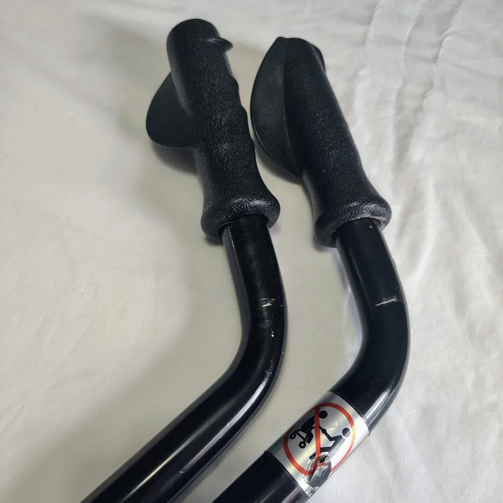 Drive Rollator R728BL Right & Left Handlebars‎ with Hand Grips Used Good