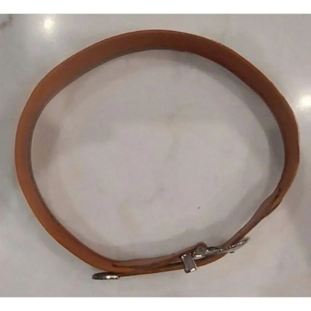 N/A woven width leather