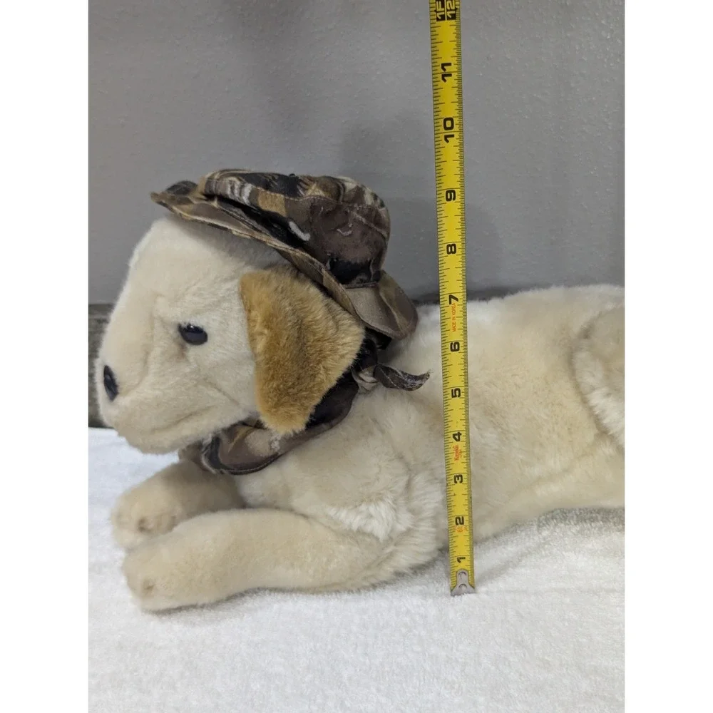 Ducks Unlimited Greenwing Mallard Labrador Retriever Dog Laying Plush Hunting