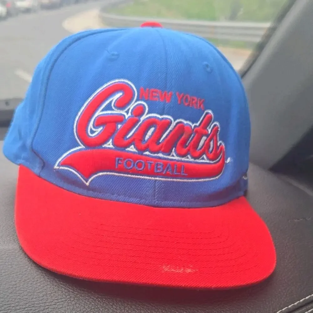 Mitchell & Ness New York Giants‎ NFL Football Snapback Cap Blue/Red One Size