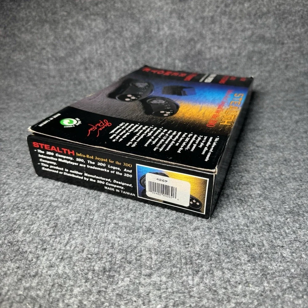 Stealth Infra-Red Joypad‎ Controller for the Panasonic 3DO Complete in Box
