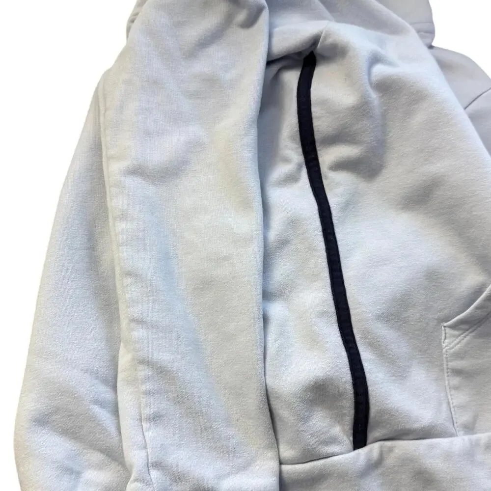 Vintage GAP Hoodie 2005 Juniors XXL 14-16 Powder Blue Full Zip‎ Sweatshirt Y2K