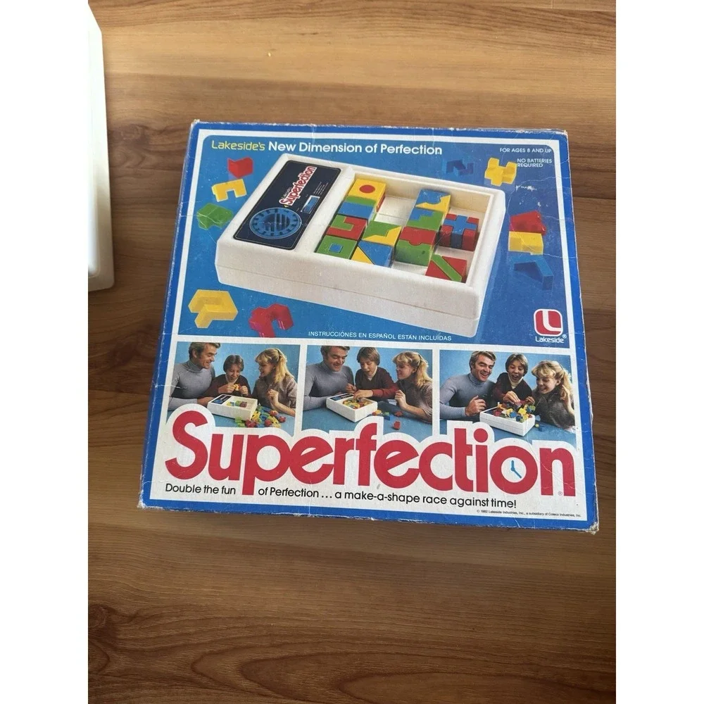 Vintage Superfection Game‎ Lakeside Complete Timer Doesn't Work It Does Pop
