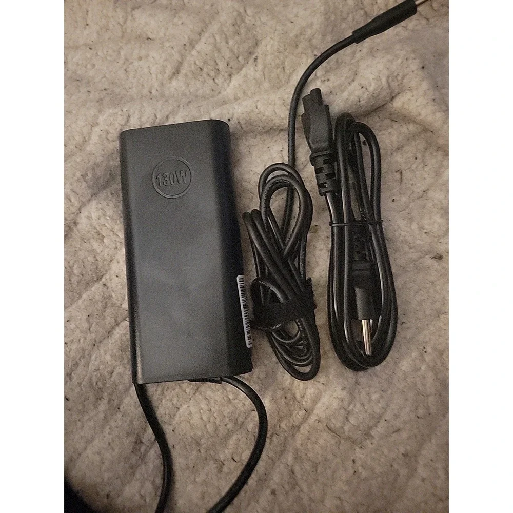 130W 4.5mm Round Tip AC Adapter‎ Laptop Charger Compatible with Dell XPS 15 7590
