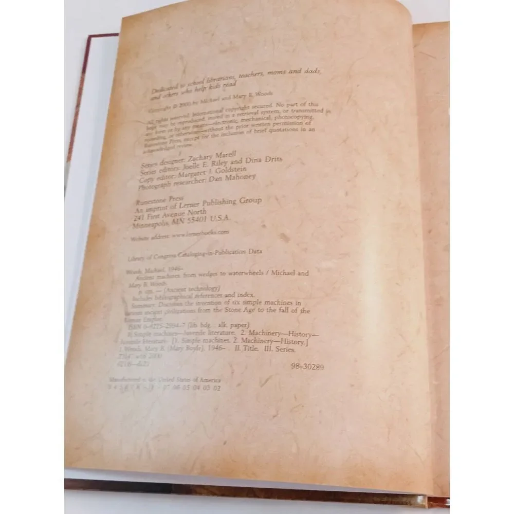 Ancient Communication (Ancient Technology)‎ - Library Binding - GOOD