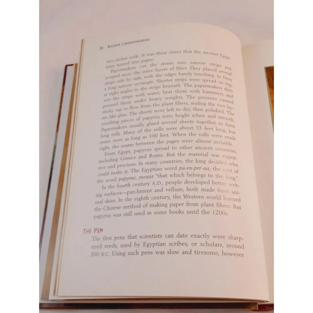 Ancient Communication (Ancient Technology)‎ - Library Binding - GOOD