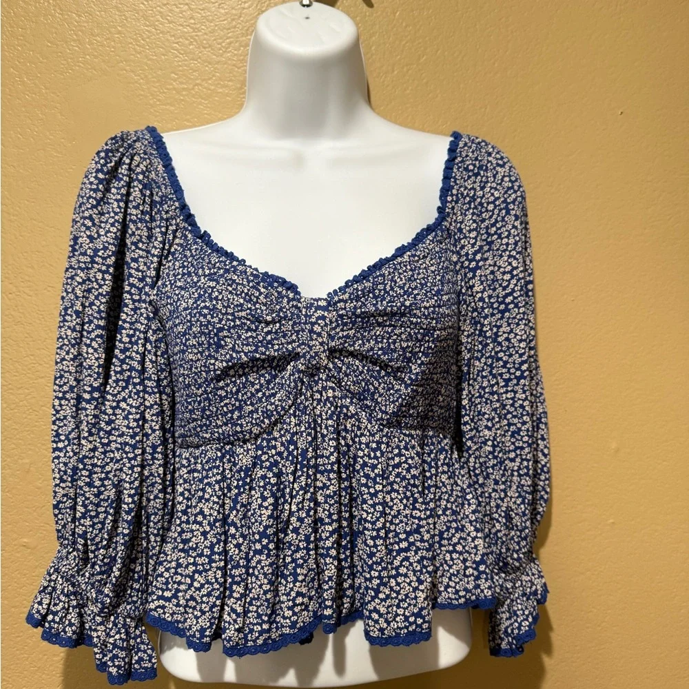 Free People elegant navy