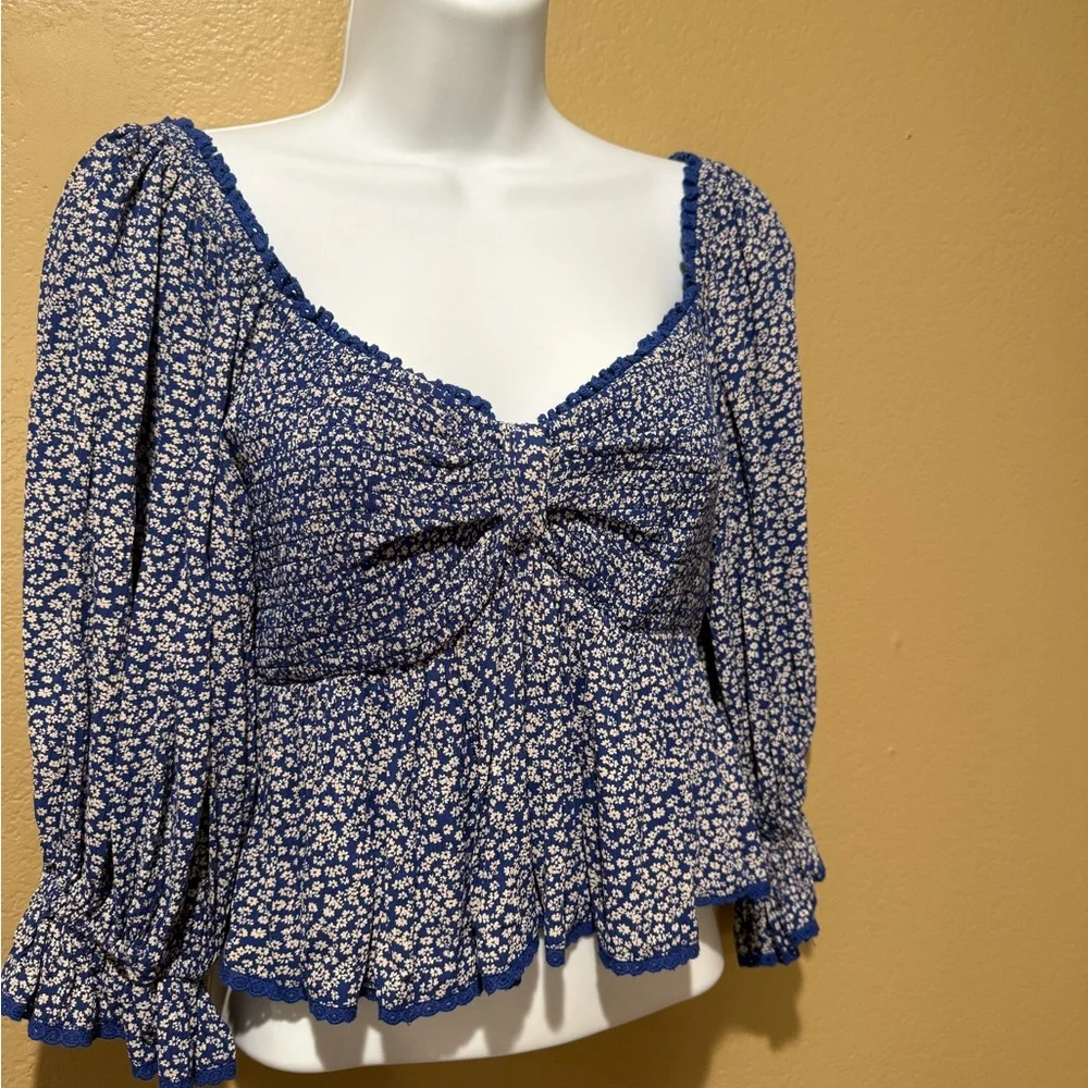 Free People elegant navy