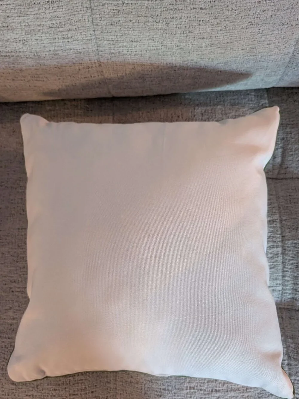 Decorative Embroidered Fern Accent Pillow 16x16