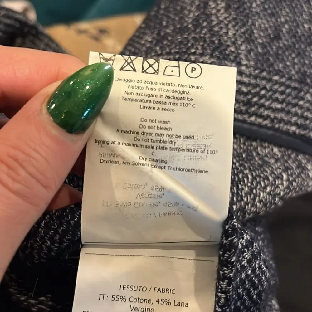 Fradi Italian Blue/White Cloud Sport Blazer, M!
