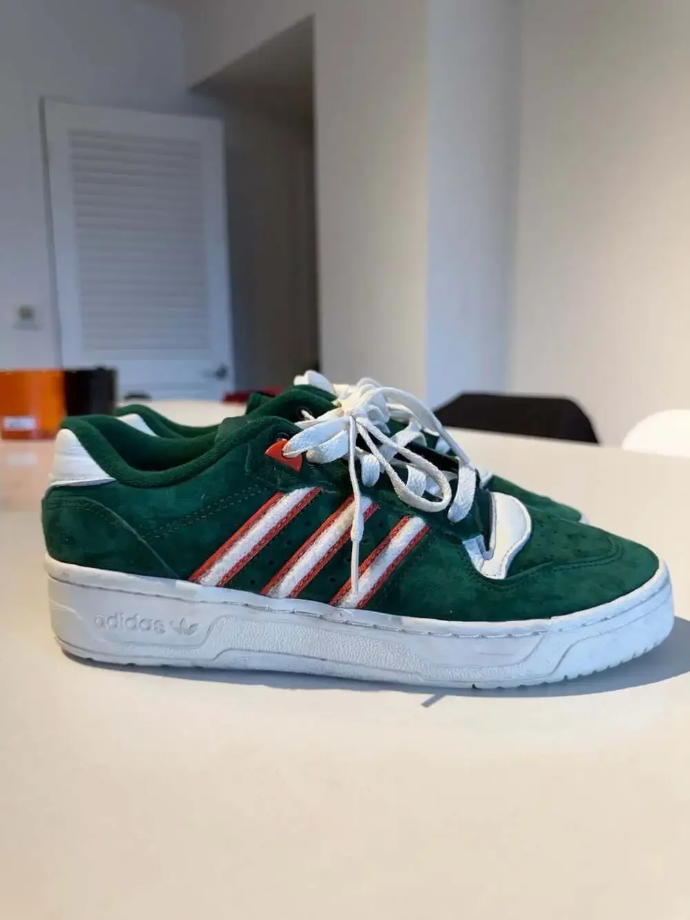 adidas Rivalry Low 86 University of Miami Hurricanes