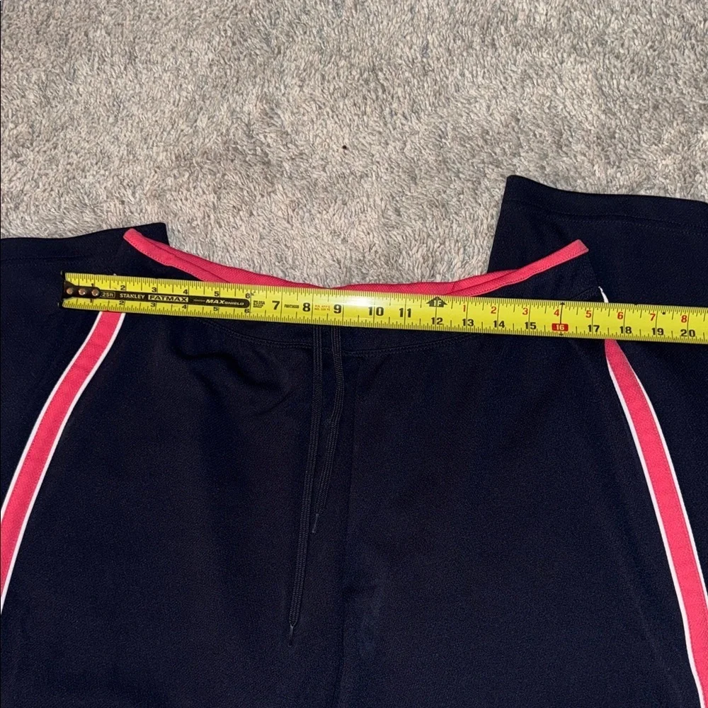 Coral & navy Tracksuit Set ecclectic grandpa, athlesuire, athletic, exercise Lg