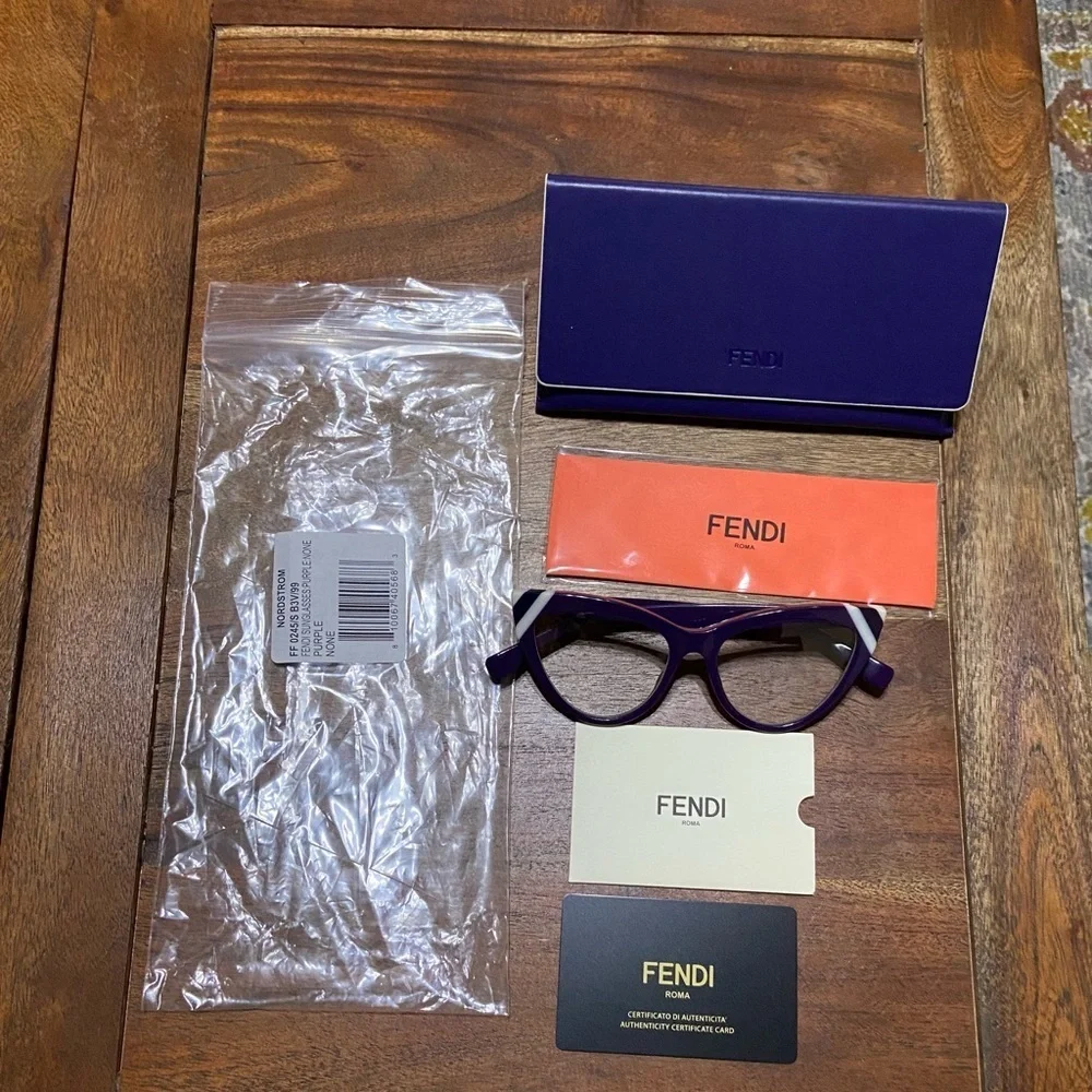 FENDI 51mm Cat Eye Optical Frames