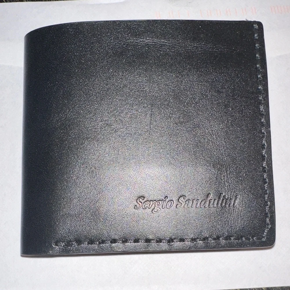 Handcrafted Black Leather Wallet