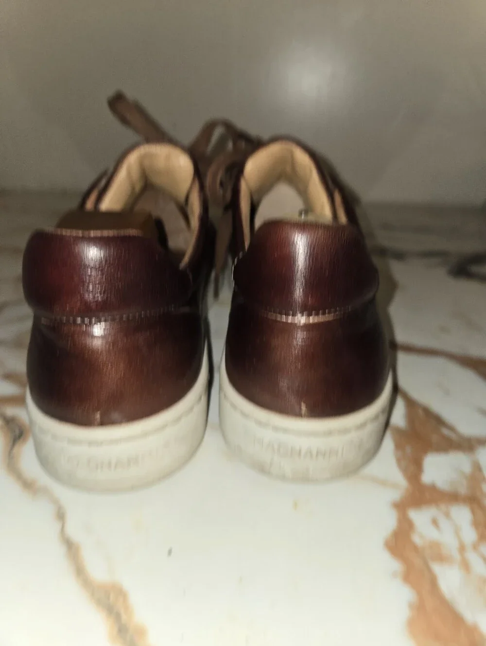 Magnanni leather sneakers