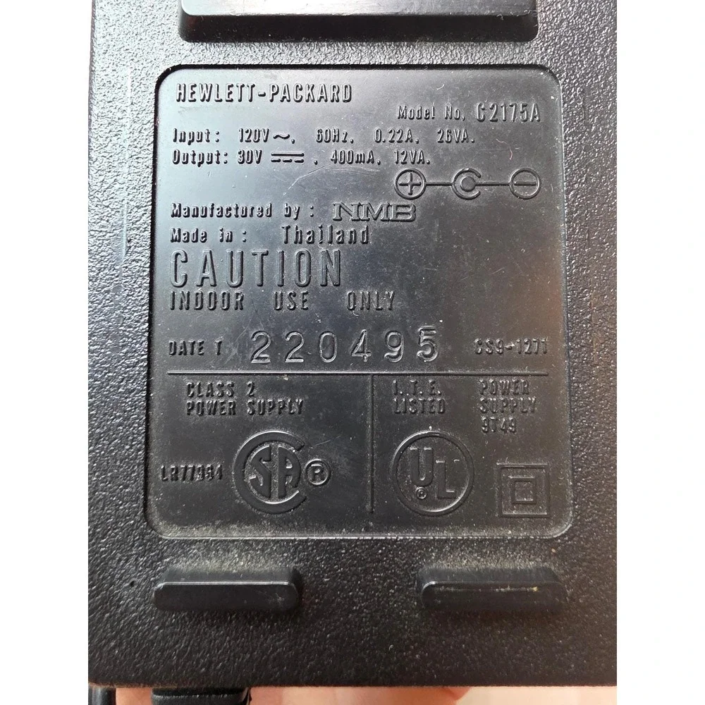 HP adapter 400ma
