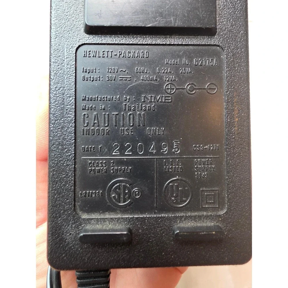HP use hewlett 120v